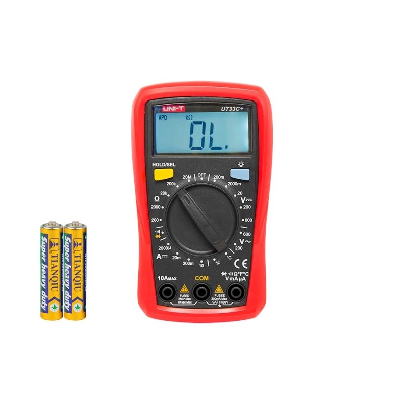 MIERNIK CYFROWY UT33C+ UNI-T