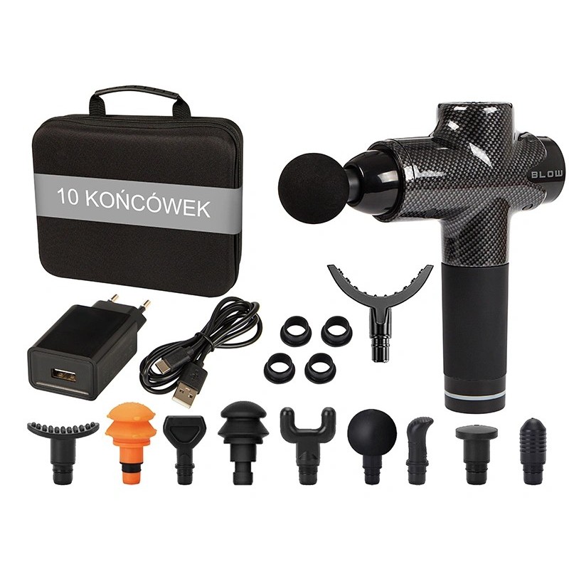 PISTOLET DO MASAŻU MASAŻER BLOW WAVE