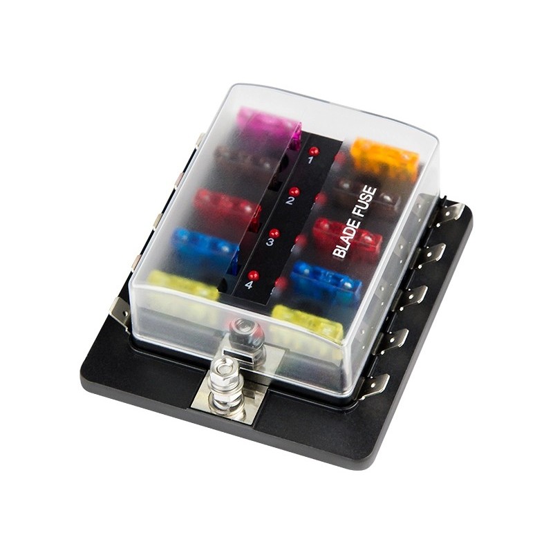 OPRAWA BEZPIECZN. SAMOCH.10-KROT.+LED